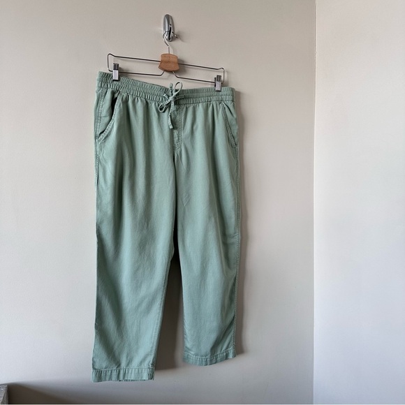 Gap-easy Green Cotton Blend Pant (Size:Large) - Picture 2 of 11